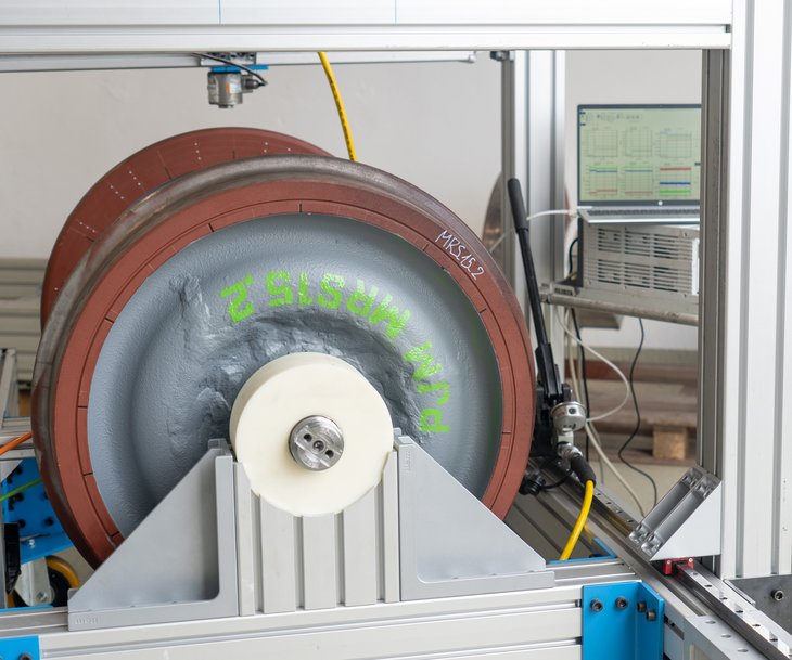 PJM developed a mobile calibration test rig for instrumented wheelsets 